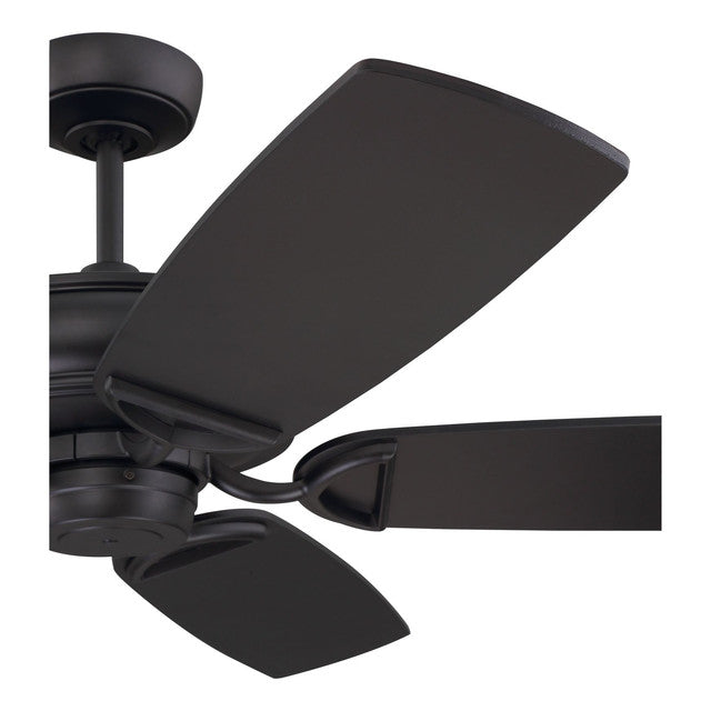 SAP56FB5 - Supreme Air Plus 56" 5 Blade Indoor / Outdoor Ceiling Fan - Pull Chain - Flat Black