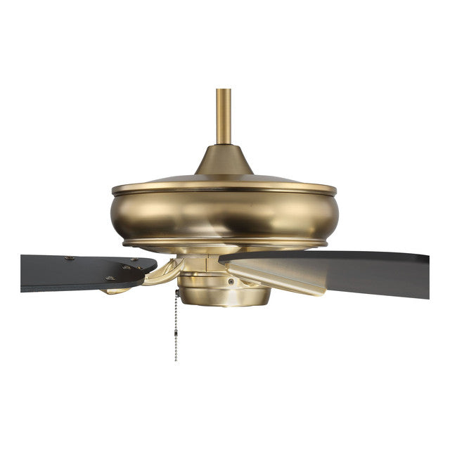 SAP56SB5 - Supreme Air Plus 56" 5 Blade Ceiling Fan - Pull Chain - Satin Brass