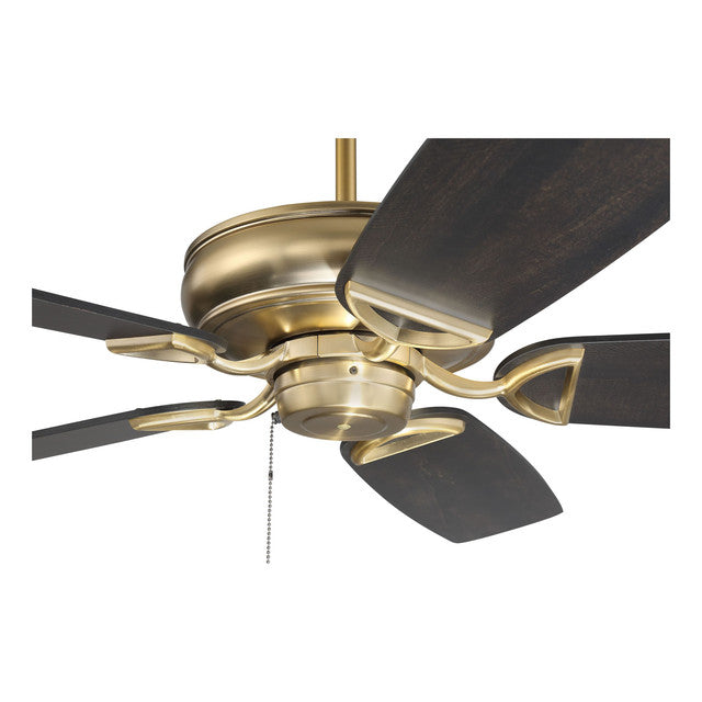 SAP56SB5 - Supreme Air Plus 56" 5 Blade Ceiling Fan - Pull Chain - Satin Brass