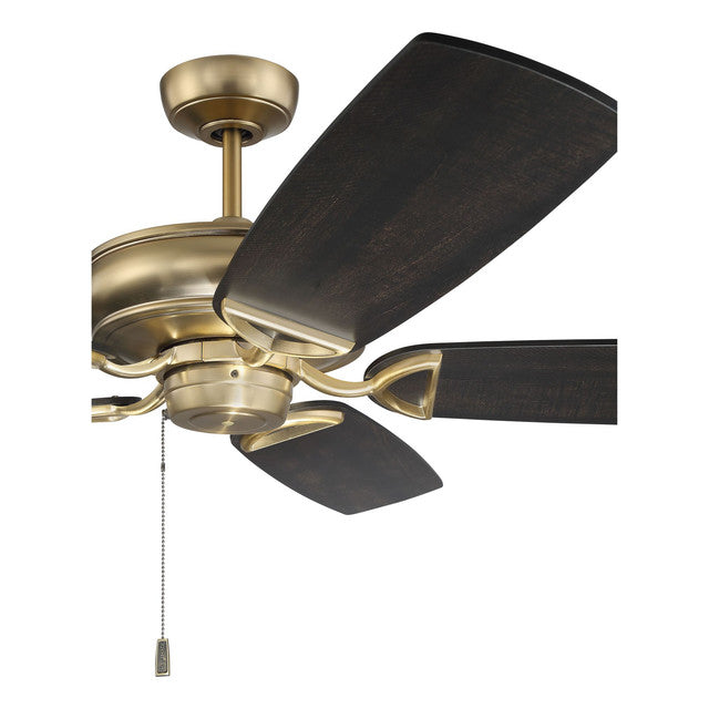 SAP56SB5 - Supreme Air Plus 56" 5 Blade Ceiling Fan - Pull Chain - Satin Brass