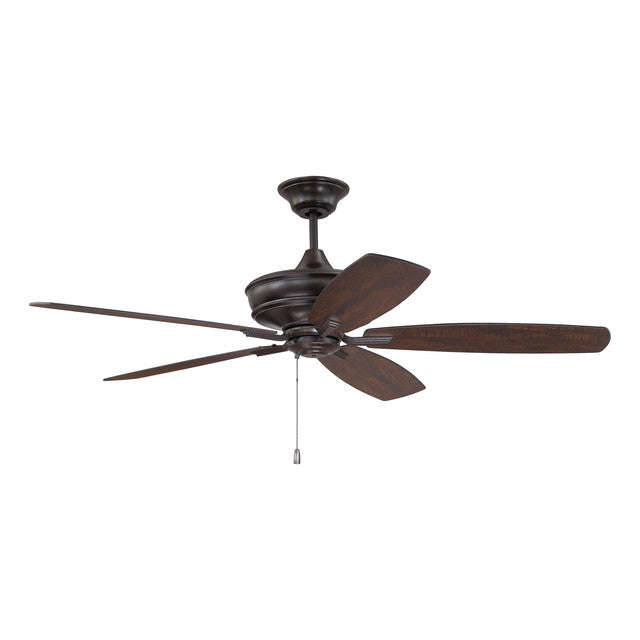 SLN56OB5 - Sloan 56" 5 Blade Ceiling Fan - Pull Chain - Oiled Bronze