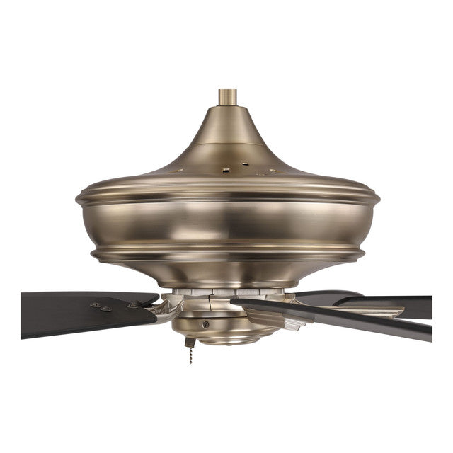 SLN56SB5 - Sloan 56" 5 Blade Ceiling Fan - Pull Chain - Satin Brass