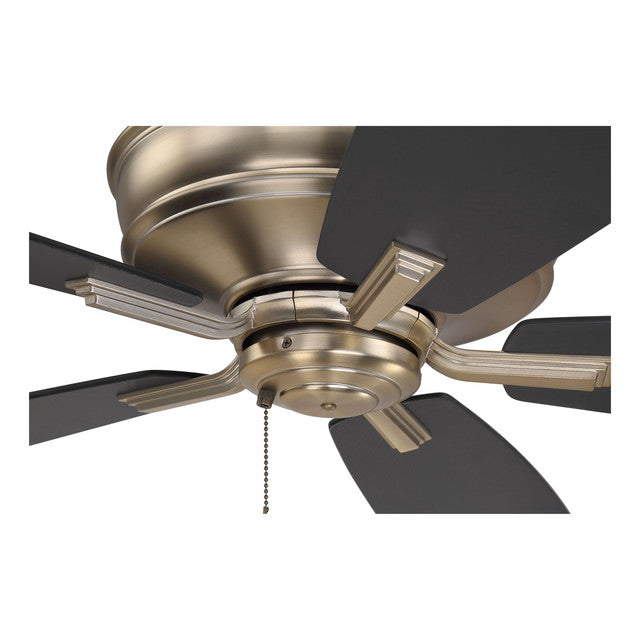 SLN56SB5 - Sloan 56" 5 Blade Ceiling Fan - Pull Chain - Satin Brass