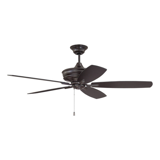 SLN56OB5 - Sloan 56" 5 Blade Ceiling Fan - Pull Chain - Oiled Bronze