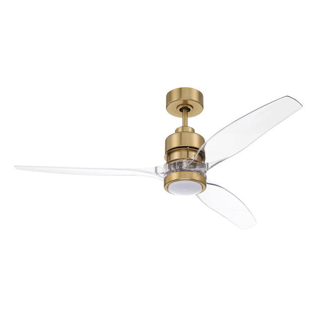 SONWF52SB3-CAP - Sonnet WiFi 52" 3 Blade Ceiling Fan with Light Kit - Wi-Fi Remote Control - Satin B