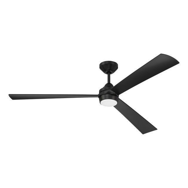 STL60FB3 - Sterling 60" 3 Blade Indoor / Outdoor Ceiling Fan with Light Kit - Wi-Fi Remote Control -