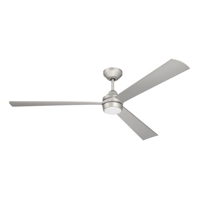 STL60PN3 - Sterling 60" 3 Blade Indoor / Outdoor Ceiling Fan with Light Kit - Wi-Fi Remote Control -