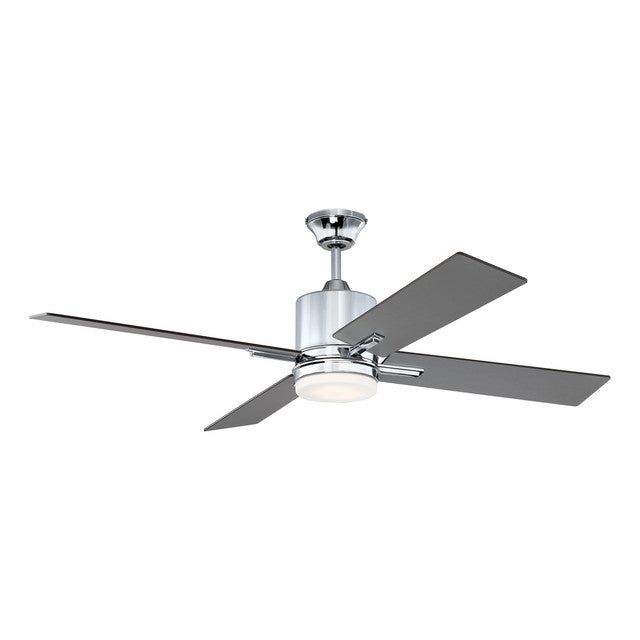 TEA52CH4 - Teana 52" 4 Blade Ceiling Fan with Light Kit - Chrome