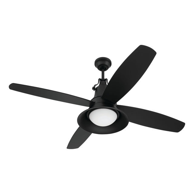 UN52FB4-LED - Union 52" 4 Blade Indoor / Outdoor Ceiling Fan with Light Kit - Remote & Wall Control