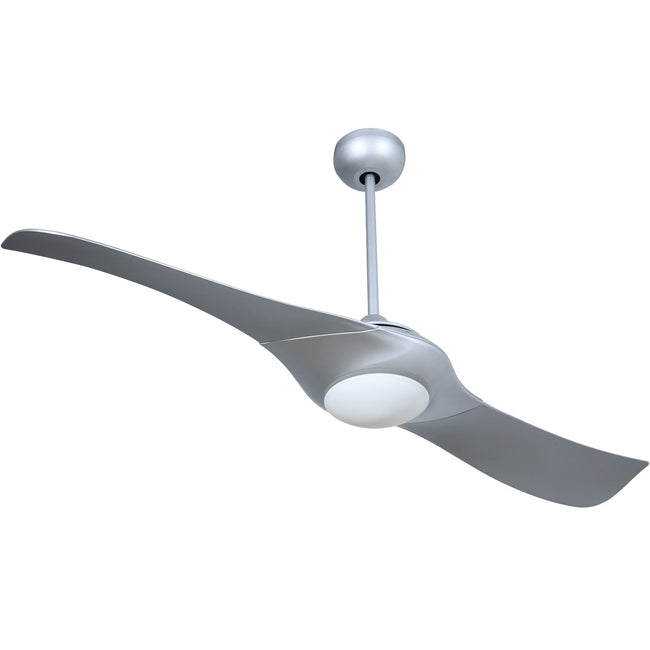 VG54TI2 - Vogue 54" 2 Blade Ceiling Fan with Light Kit - Remote & Wall Control - Titanium