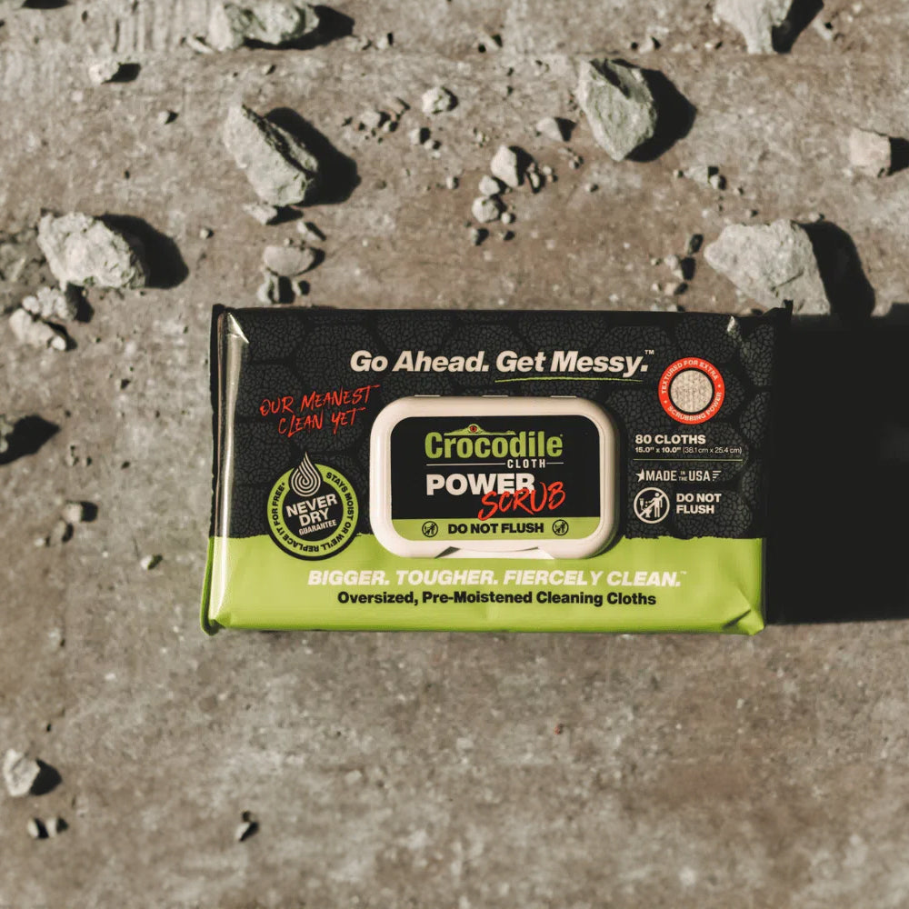 Crocodile Cloth PowerSCRUB - 80-Count