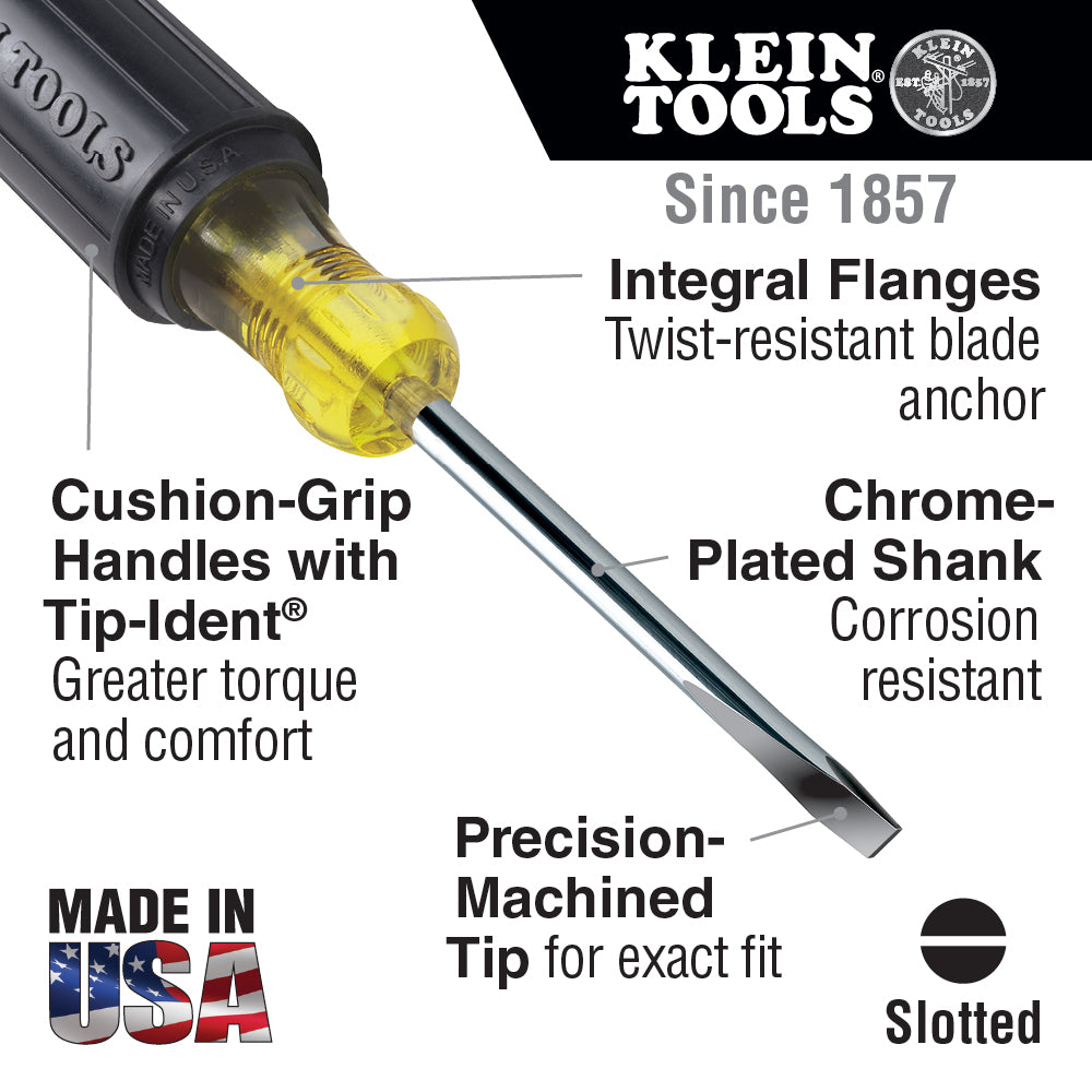 600-4 - 1/4" Keystone Cushion-Grip Screwdriver