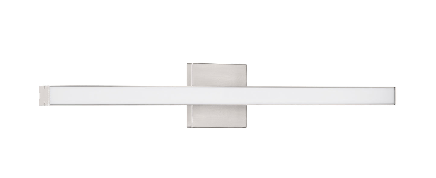 10130BNK-LED - Trim 1 Light 30" Wide LED Vanity Light - Brushed Nickel