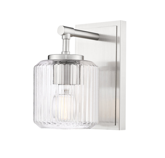7515-1S-BN - Landon 1 Light Wall 9" Sconce - Brushed Nickel