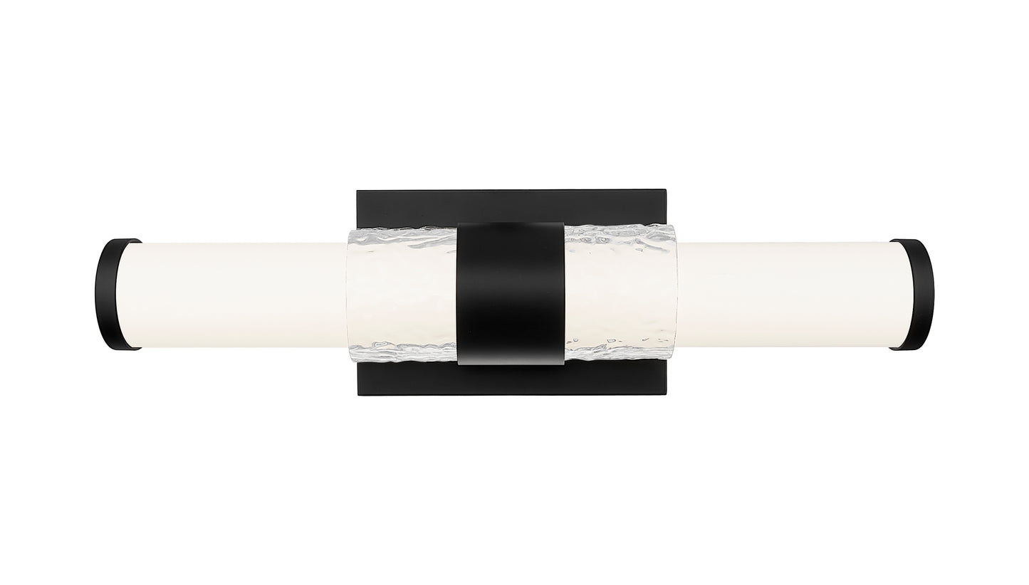 1015-18W-MB-LED - Egon 1 Light 18" Vanity - Matte Black
