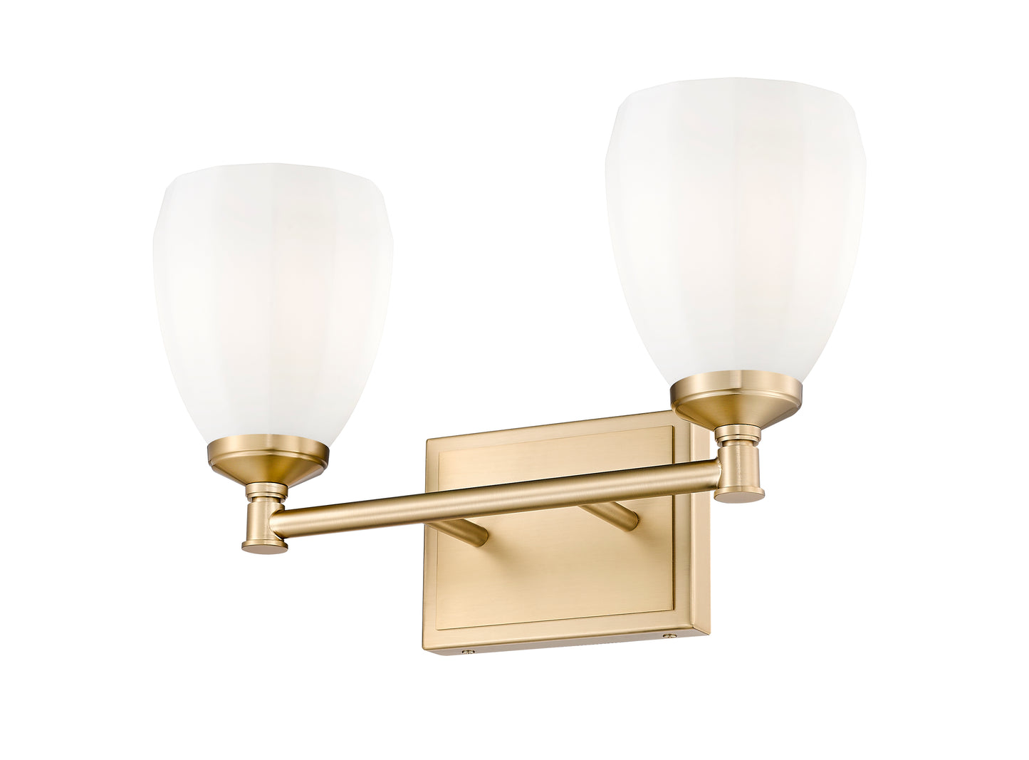 7004-2V-MGLD - Oren 2 Light 16" Vanity - Modern Gold