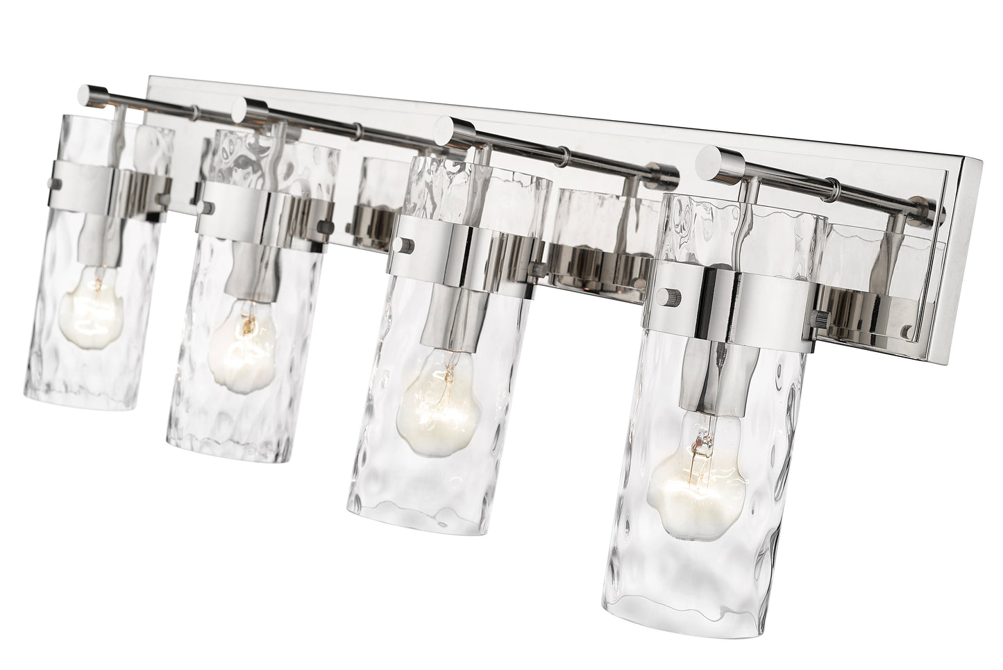 3035-4V-PN - Fontaine 4 Light 34" Vanity - Polished Nickel