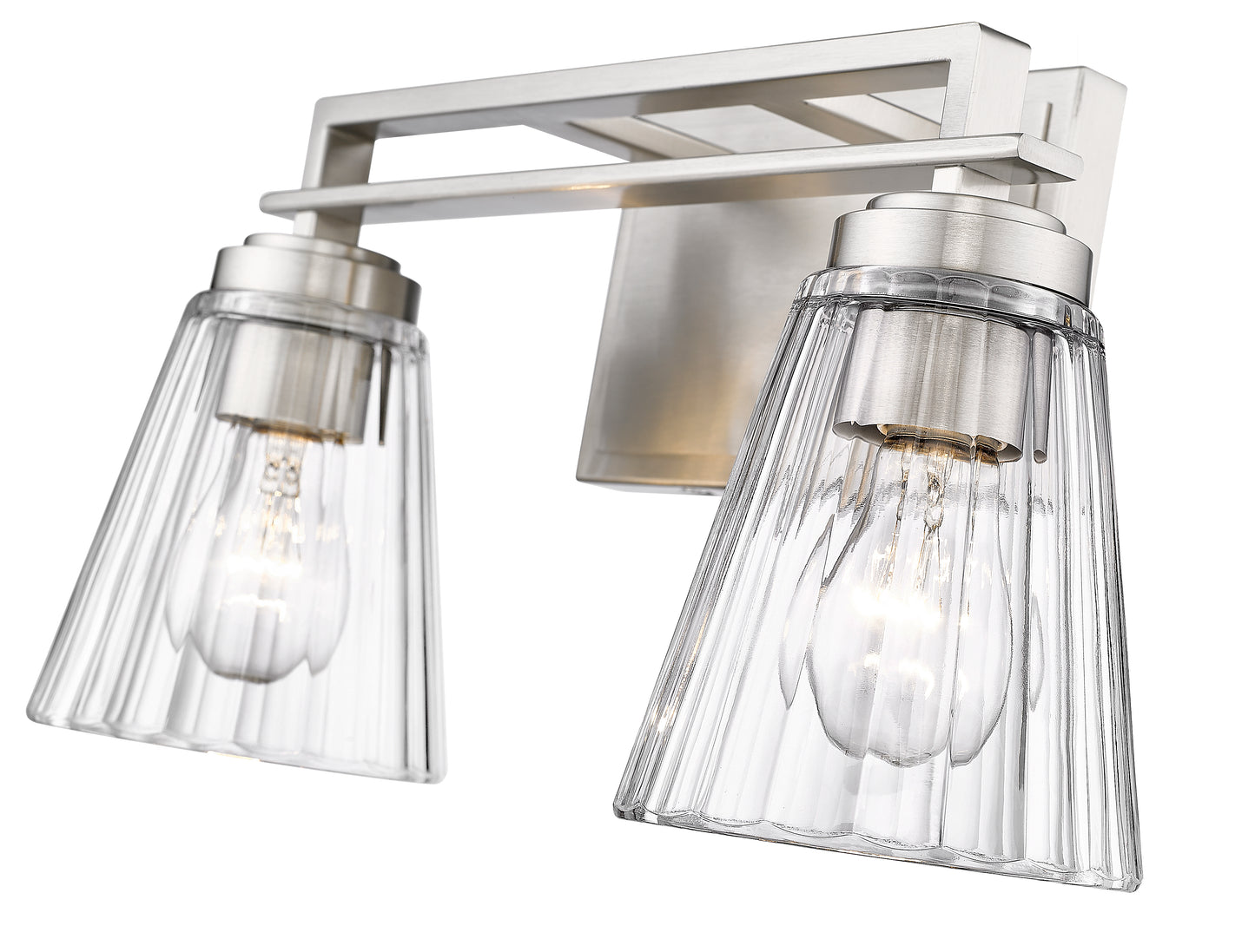 823-2V-BN - Lyna 2 Light 16" Vanity - Brushed Nickel