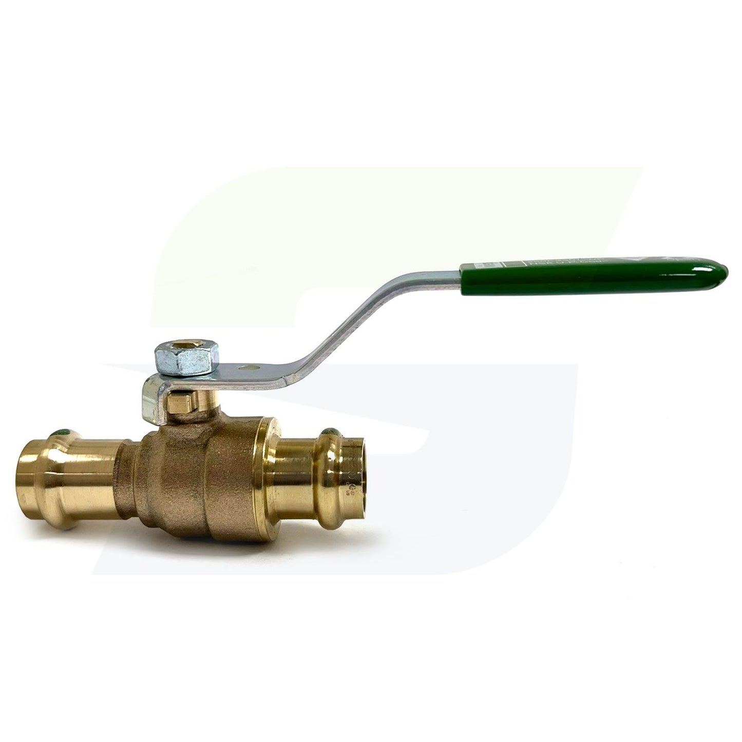 79920 - Viega 79920 – 1/2" ProPress Full Port Ball Valve, Zero-Lead Bronze, Smart Connect