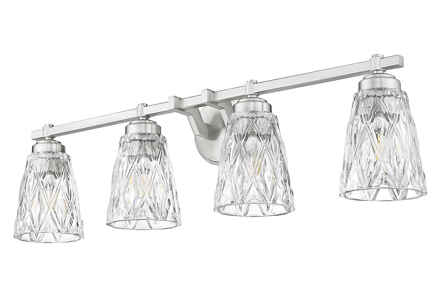 1960-4V-BN - Andree 4 Light 32" Vanity - Brushed Nickel