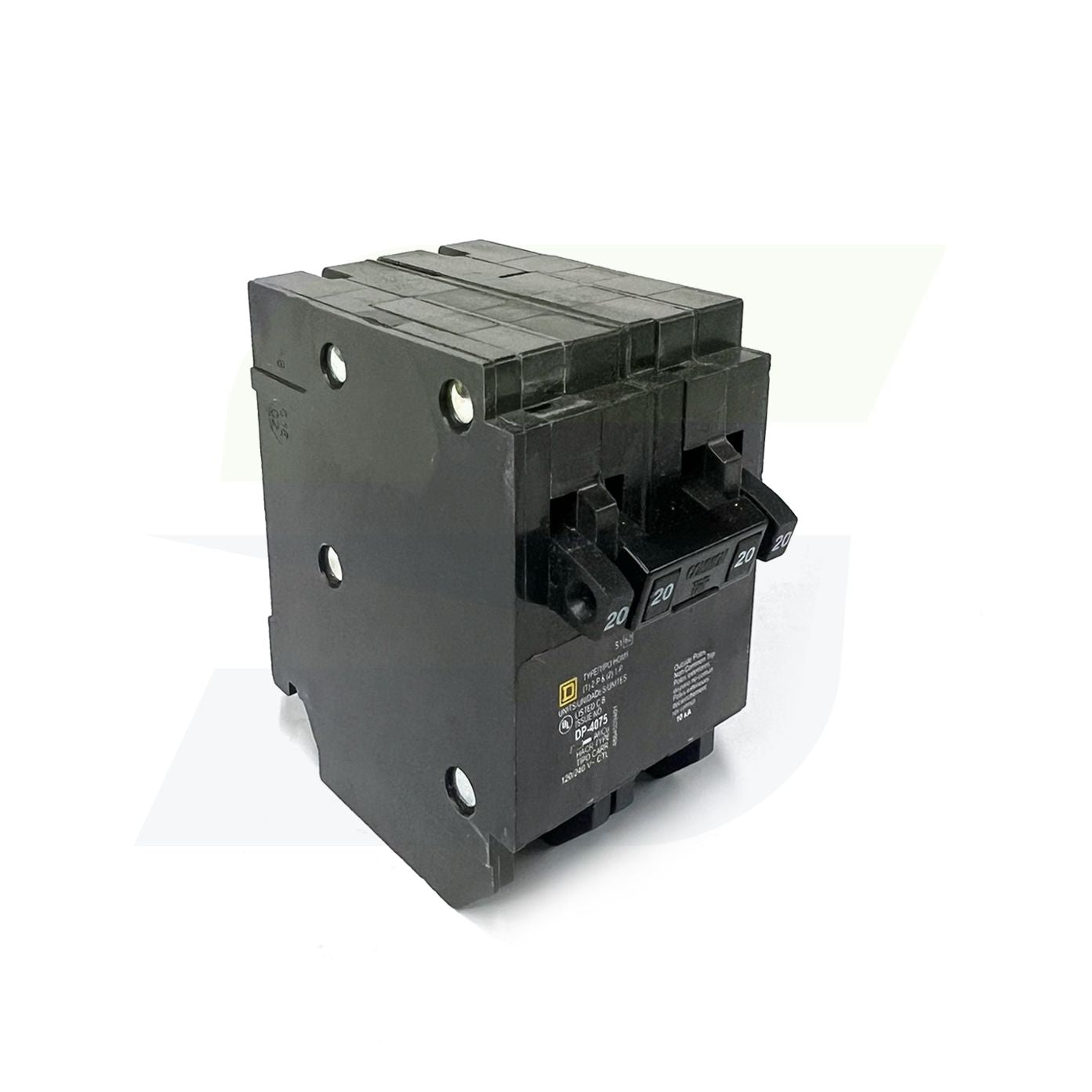 HOMT2020220 - 3-Pole Quad Tandem Plug-In Circuit Breaker - 120/240V, 2x20A & 1x20A