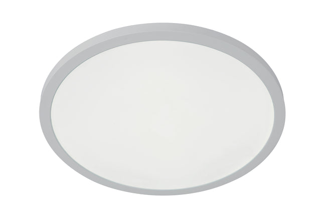 X9415-W-LED-5CCT - Slim Line II 1 Light 15" Wide Flush Mount - White
