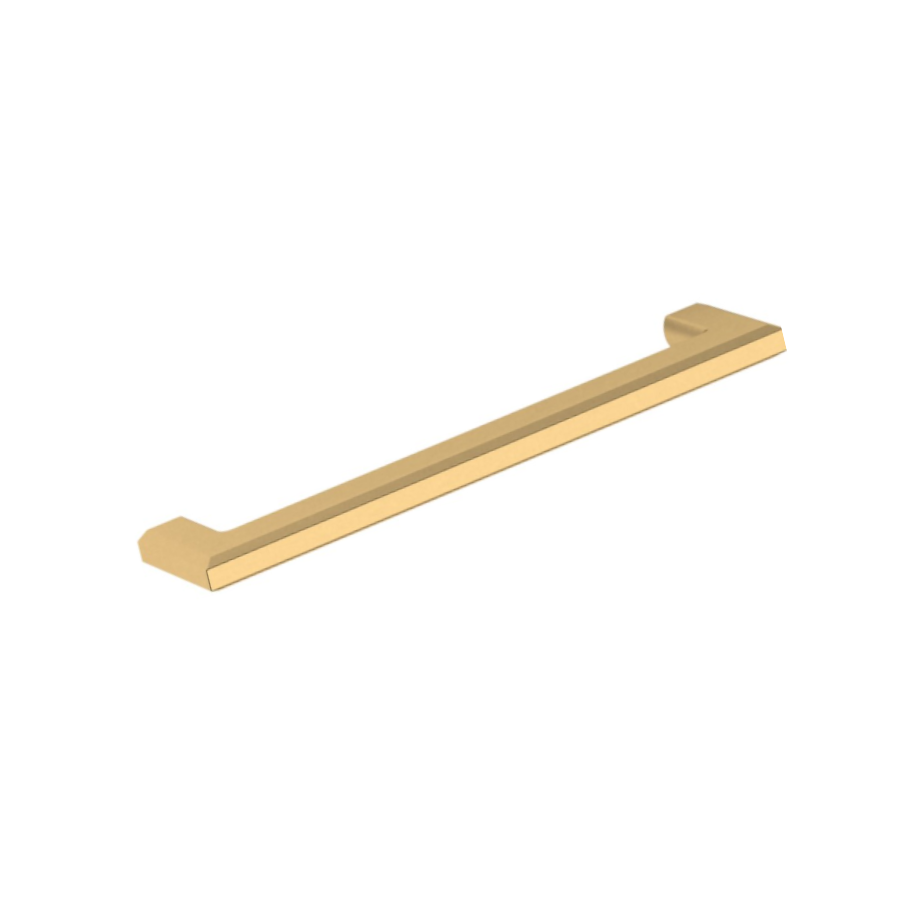 4413044 - 6" Centers - Bevel Pull - Satin Brass