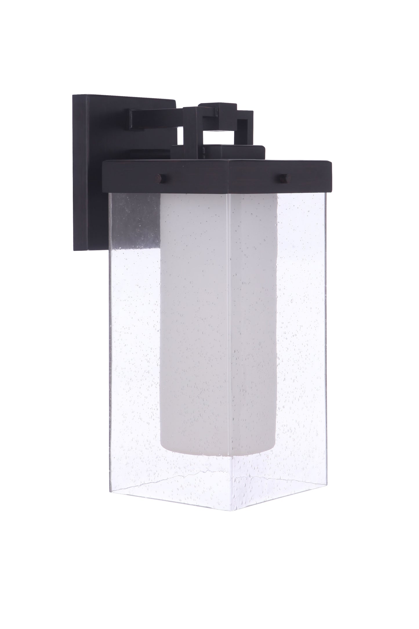 ZA5614-MN - Hayner 1 Light 17" High Outdoor Wall Lantern - Midnight