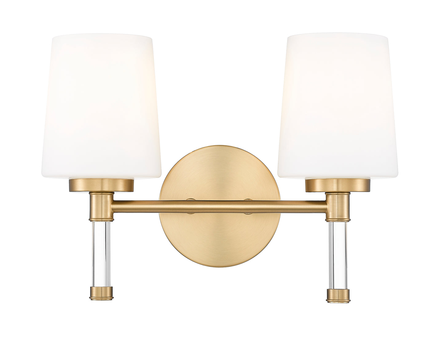 7700-2V-MGLD - Henri 2 Light 14" Vanity - Modern Gold