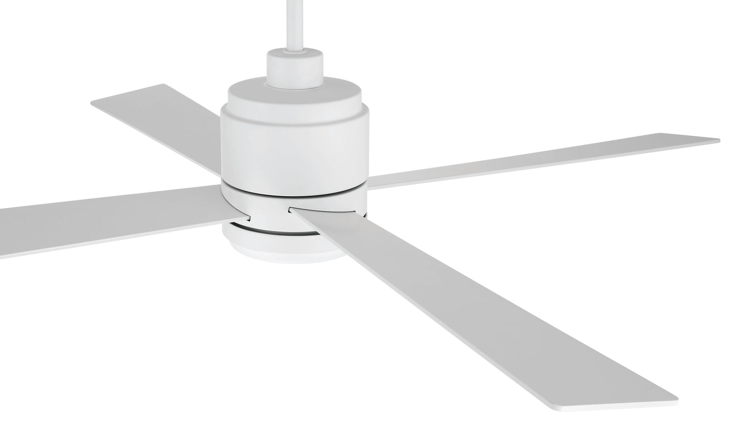 MCY52W4 - McCoy 52 4 Blade 52" 4 Blade Ceiling Fan with Light Kit - White