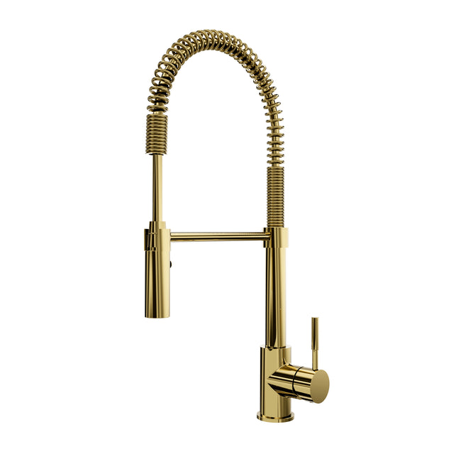 SRA-KF-PG - Sierra Kitchen Faucet in Polished Gold