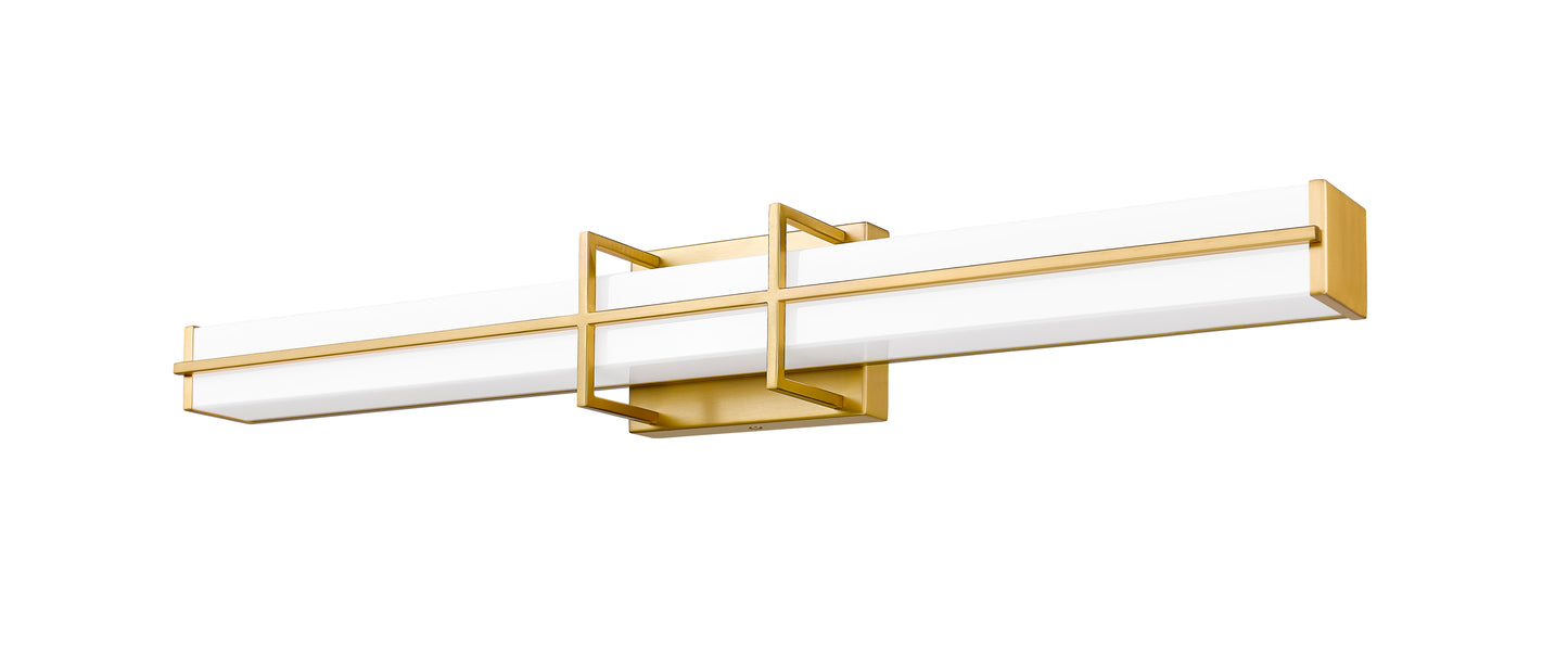 1011-32W-MGLD-LED - Harrison 1 Light 32" Vanity - Modern Gold