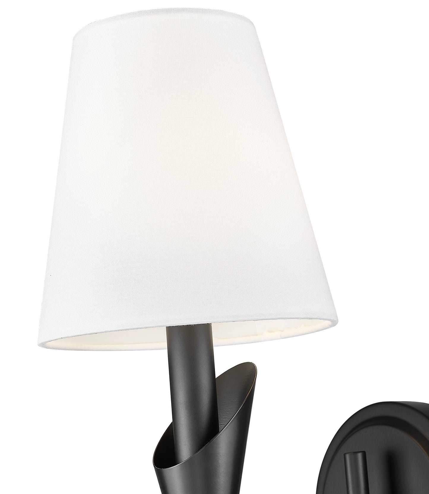 4014-1S-MB - Claudelle 1 Light Wall 14" Sconce - Matte Black