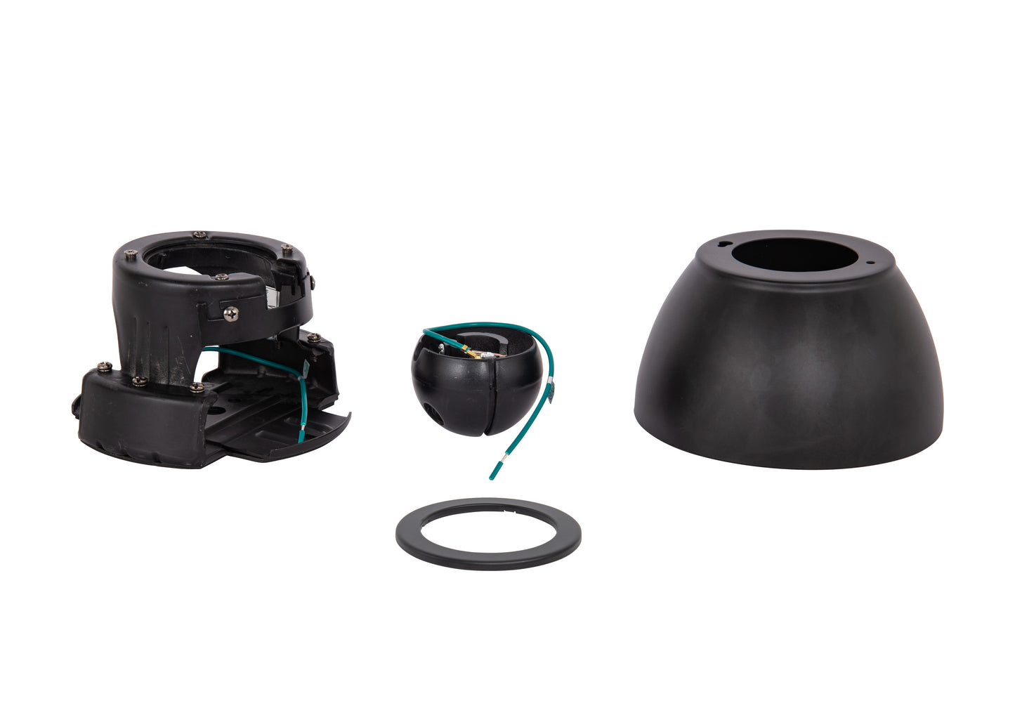 SMA39-FB - Slope Mount Adapter up to 39 Degrees for TTE, PRT78, PRT102, PRT120, RSH, and AXL80 Fans in Flat Black