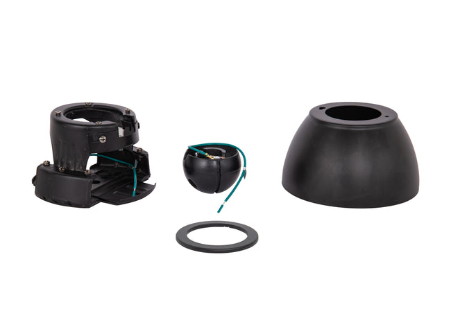 SMA39-FB - Slope Mount Adapter up to 39 Degrees for TTE, PRT78, PRT102, PRT120, RSH, and AXL80 Fans in Flat Black