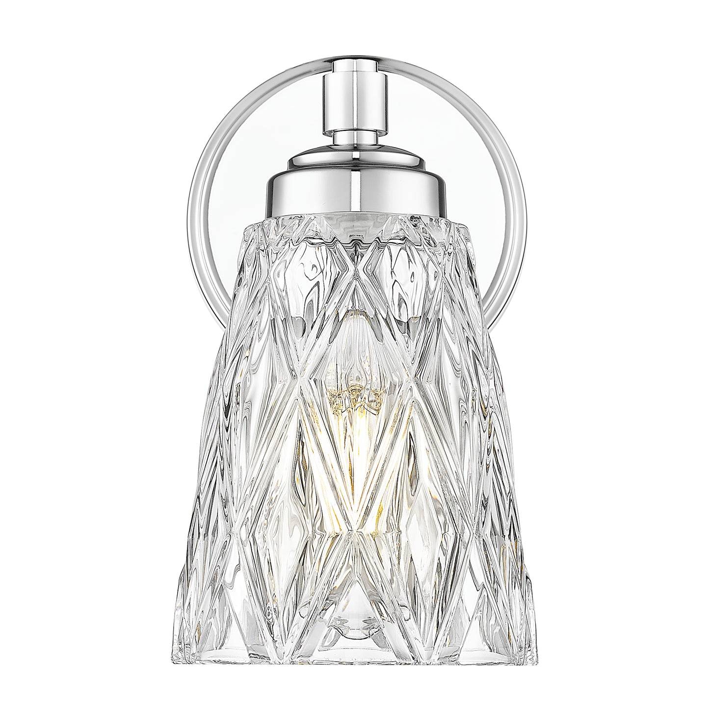 1960-1S-CH - Andree 1 Light Wall 9" Sconce - Chrome