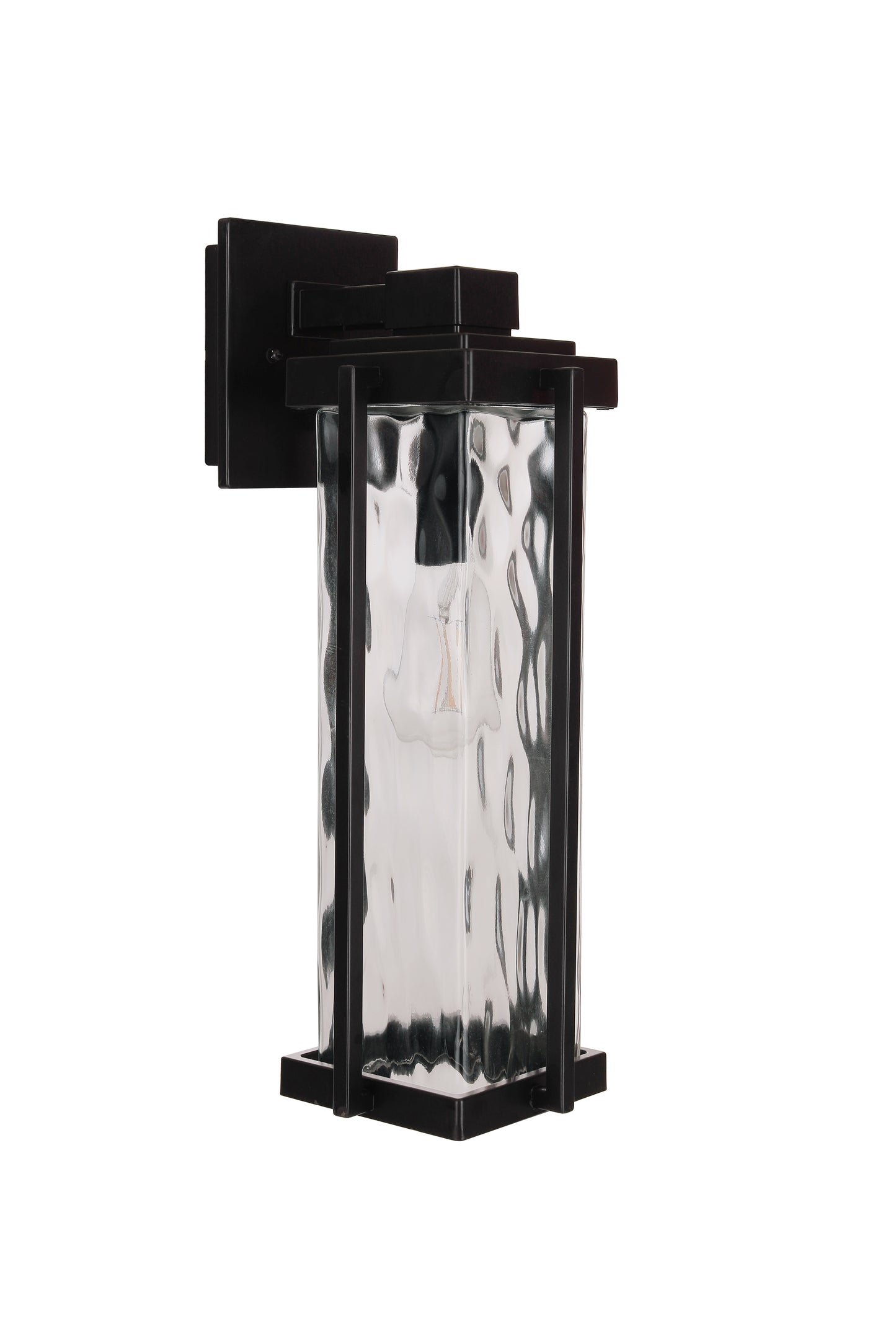 Z2614-MN - Pyrmont 1 Light 19" High Outdoor Wall Lantern - Midnight