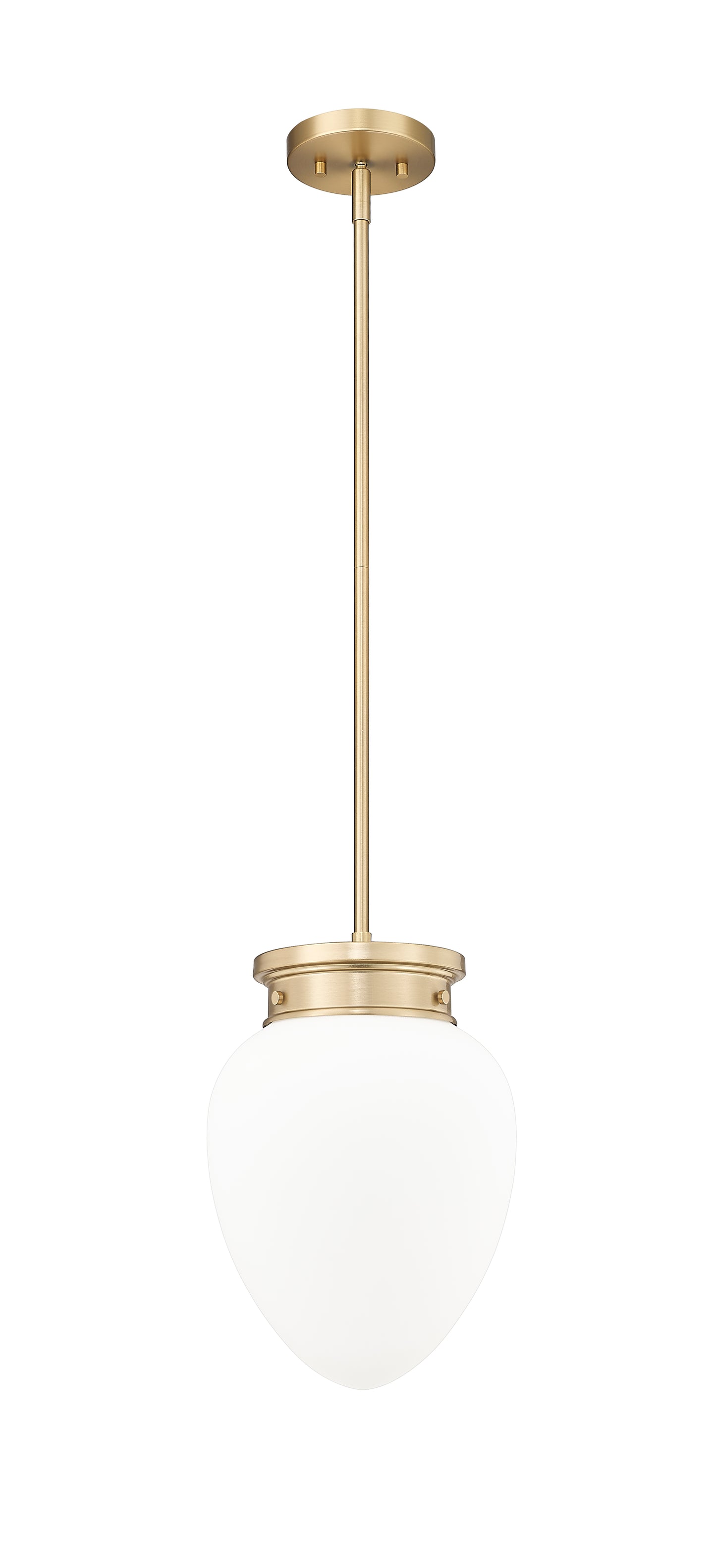 1945P9-MGLD - Gideon 1 Light 10" Pendant - Modern Gold