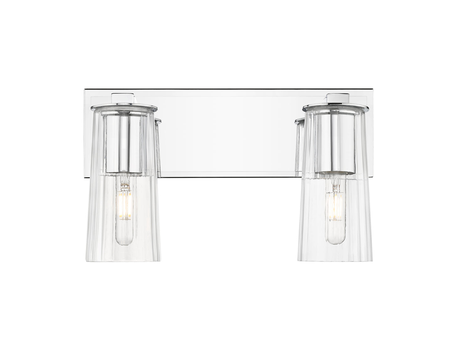 826-2V-CH - Titus 2 Light 16" Vanity - Chrome