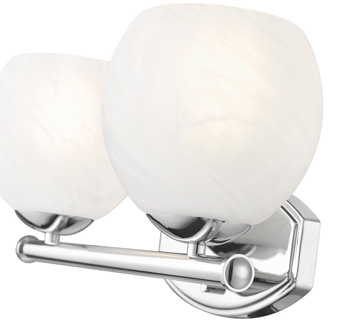1963-2V-CH - Colette 2 Light 16" Vanity - Chrome
