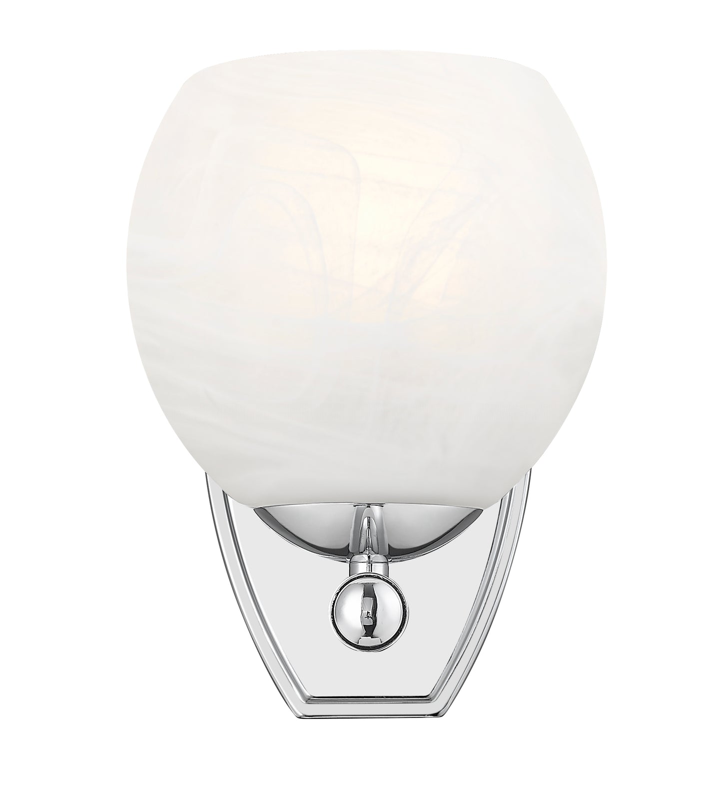 1963-1S-CH - Colette 1 Light Wall 9" Sconce - Chrome