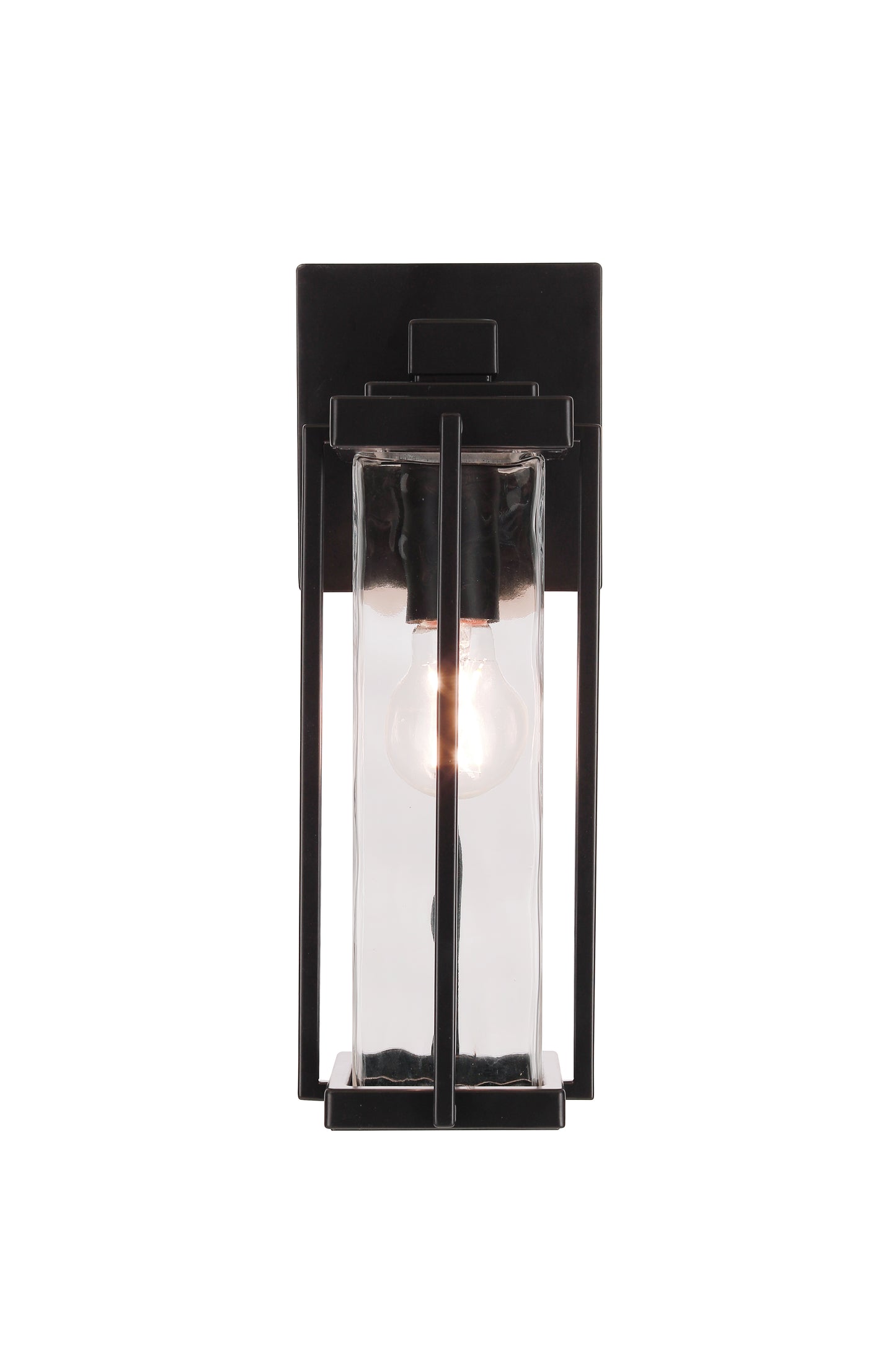 Z2604-MN - Pyrmont 1 Light 14.63" High Outdoor Wall Lantern - Midnight