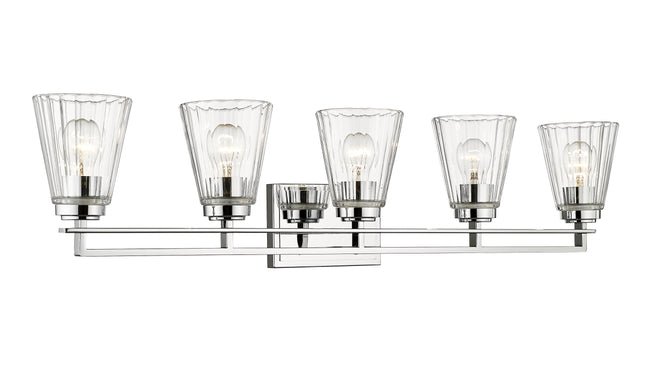823-5V-CH - Lyna 5 Light 39" Vanity - Chrome