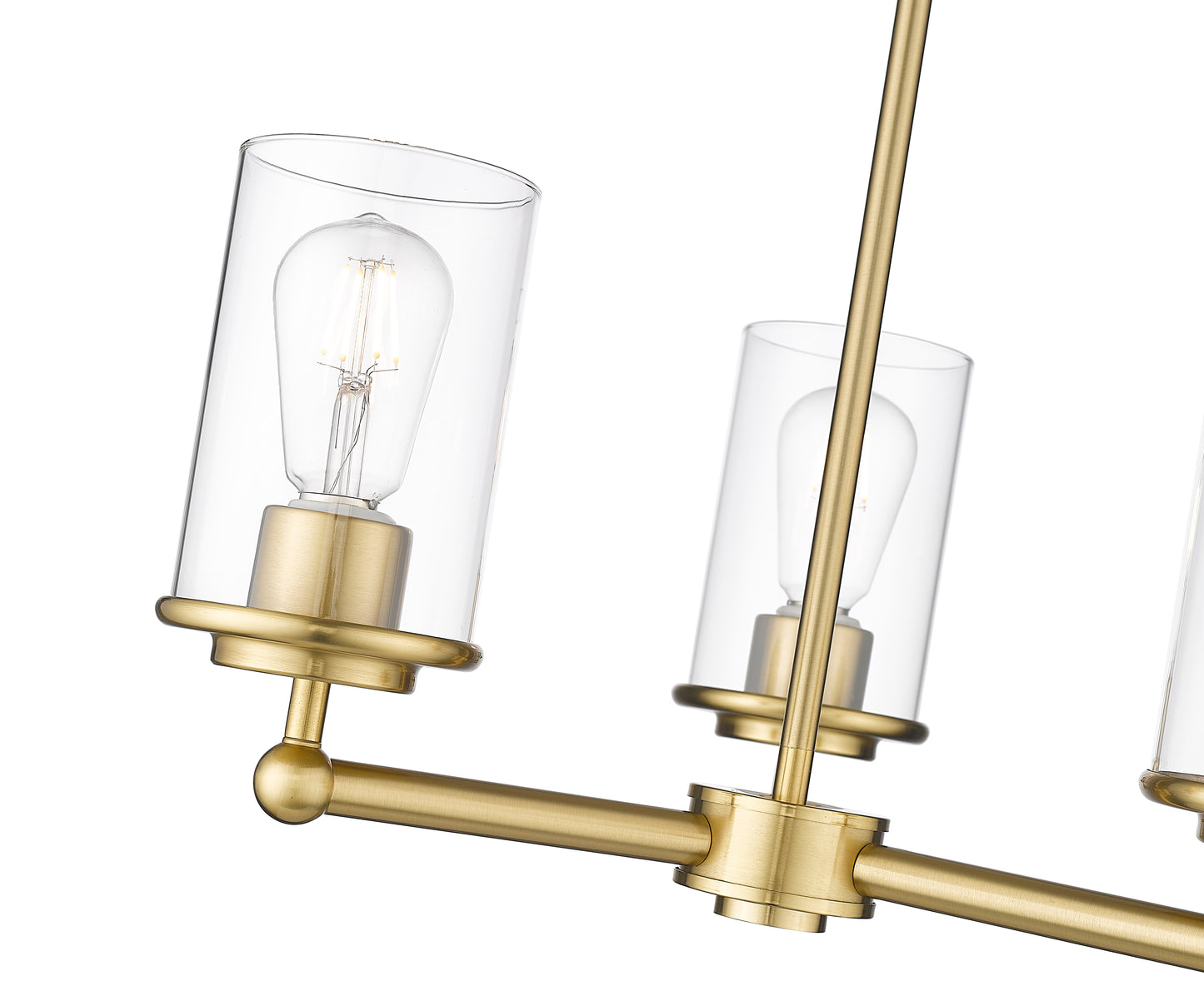 742-3LG - Thayer 3 Light 19" Chandelier - Luxe Gold