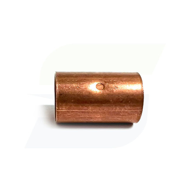 9001100 - 1/2" Coupling with Dimpled Tube Stop C x C - Wrot Copper, 600-DS