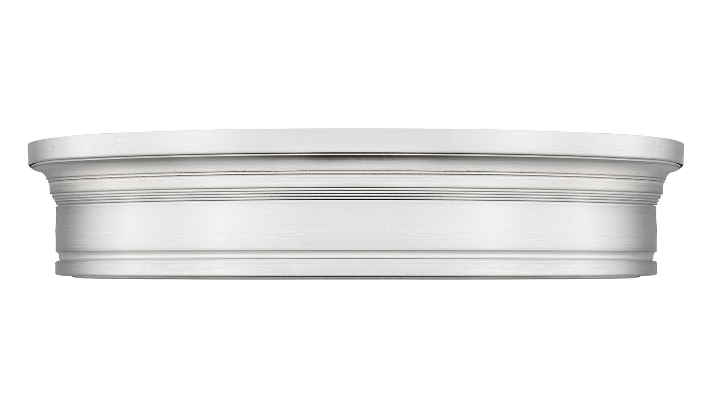 7702F20-BN-LED - Bentley 1 Light Flush 20" Mount - Brushed Nickel