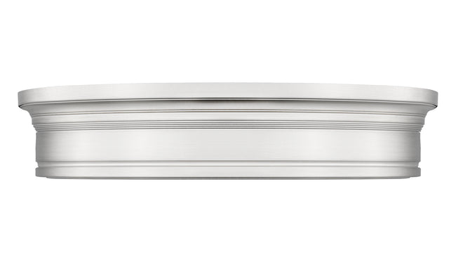 7702F20-BN-LED - Bentley 1 Light Flush 20" Mount - Brushed Nickel
