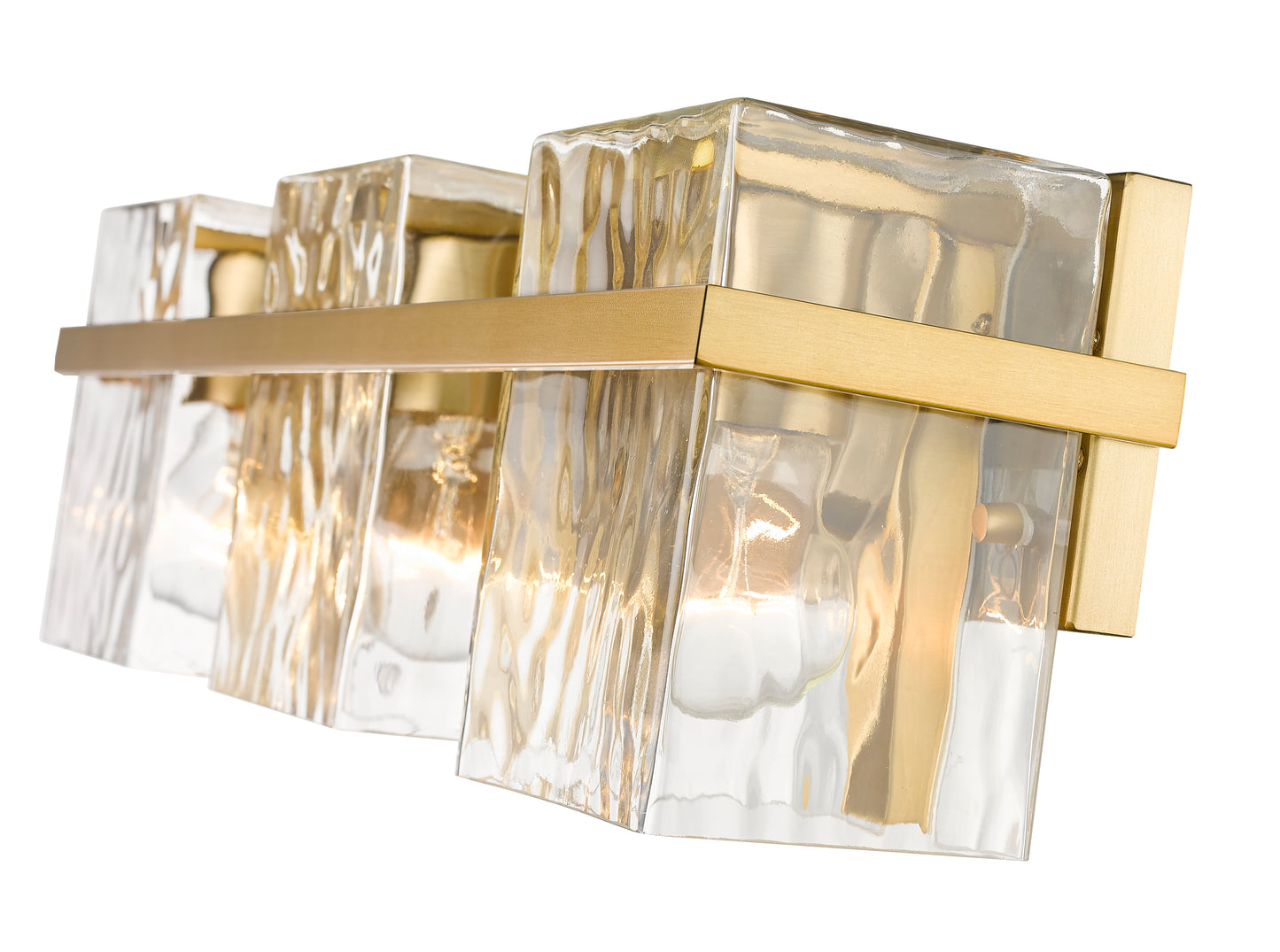 1938-3V-MGLD - Bennington 3 Light 22" Vanity - Modern Gold