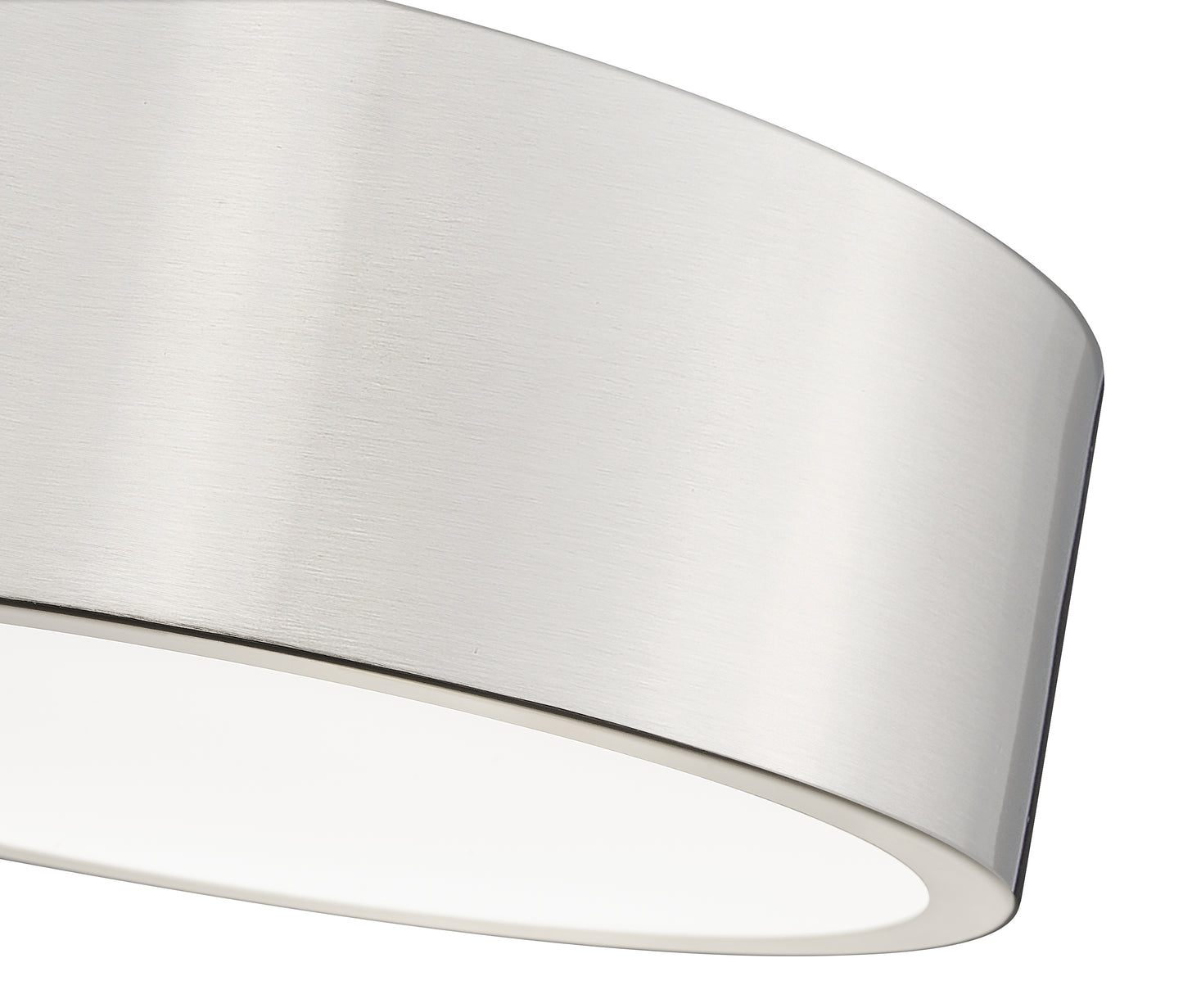 1017F12-BN-LED - Coronado 1 Light Flush 12" Mount - Brushed Nickel