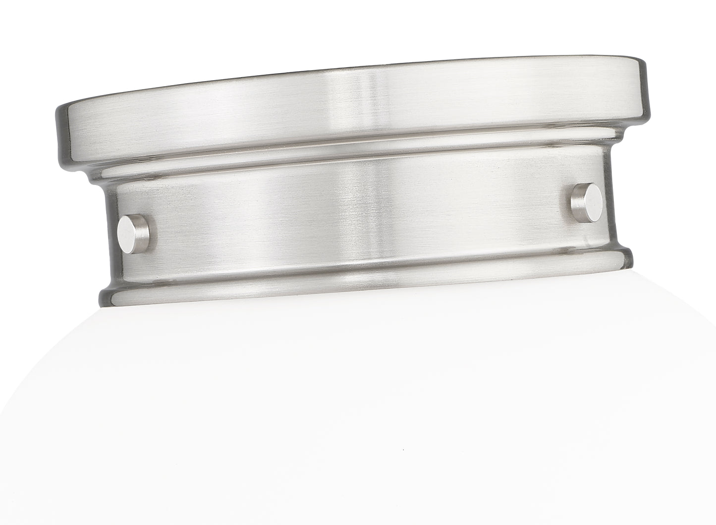 1945F9-BN - Gideon 1 Light Flush 10" Mount - Brushed Nickel